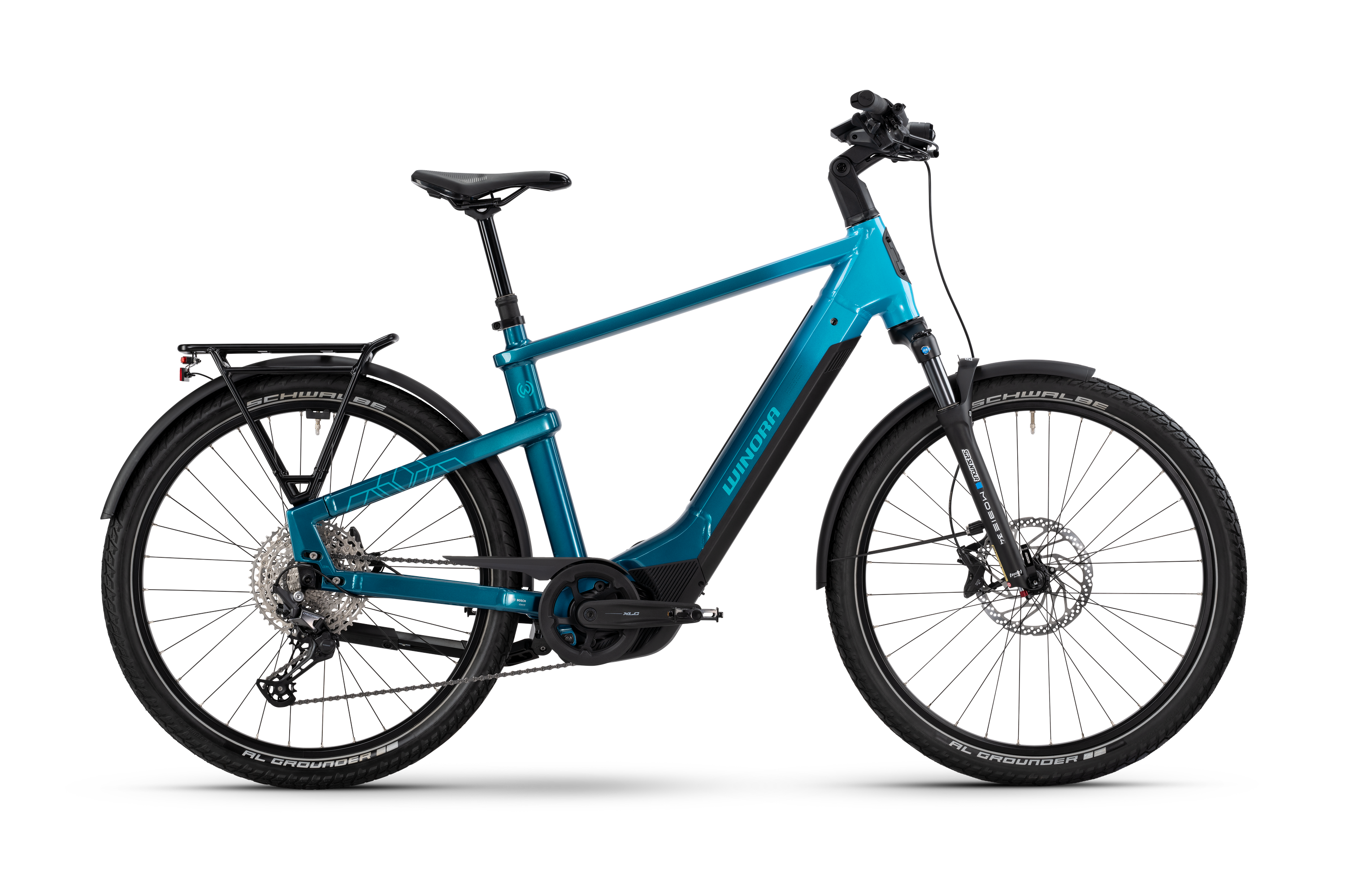 e-bike winora yakun urban Yakun X12 - Low / S / blue monday/aqua