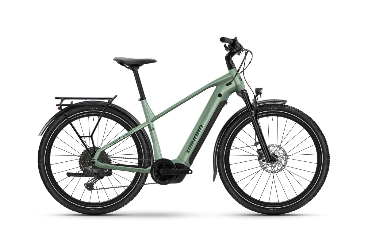 Winora Computer Das Allrounder E-Trekkingrad Yucatan X10 von Winora