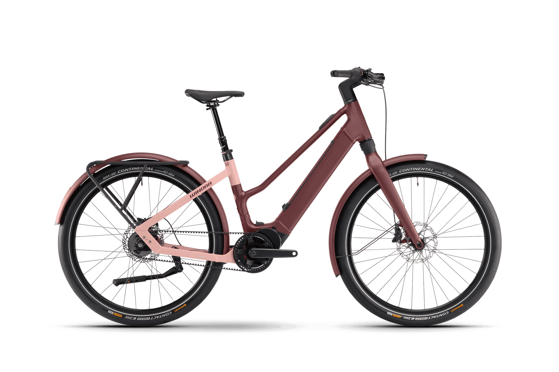 WINORA_MY24_iRide-PURE-R5f-MID_red-velvet-matt-rose-tan-matt_275Zoll_90_WPBR2