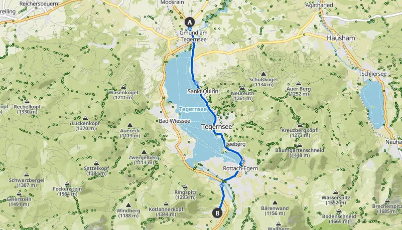 Culinary cycling on Lake Tegernsee
